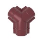 Тройник конька полукруглого